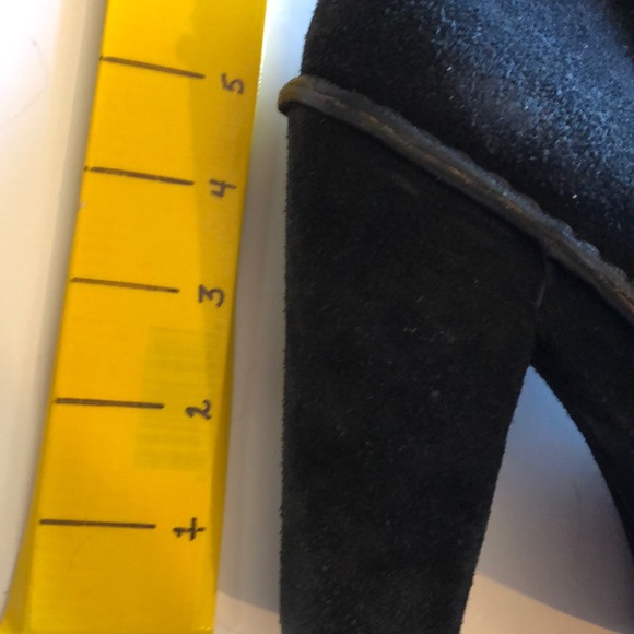 Michael Kors Platform Boots Booties 7 Suede heel - Picture 2 of 8